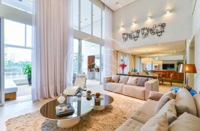 Apartamento no campo belo double com 4 suítes e 4 vagas à venda, 350 m² por r$ 4.800.000