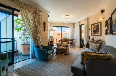 Cobertura impecável em moema índios | vista permanente e elevador nos dois andares