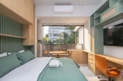 Apartamento com 1 quarto à venda na Alameda dos Arapanés, 195, Moema, São Paulo