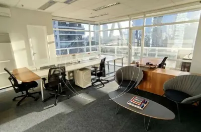 Sala comercial com 2 salas para alugar na Avenida Engenheiro Luiz Carlos Berrini, 1748, Cidade Monções, São Paulo