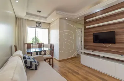 Elegante apartamento residencial para locação em Moema Pássaros, com 65m², 2 dormitórios e 2 salas!