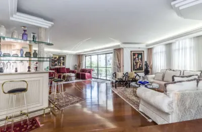 Apartamento com 4 quartos à venda na Avenida Chibarás, 626, Moema, São Paulo