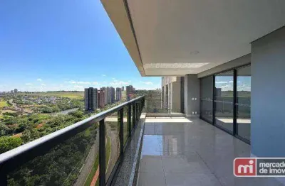 Apartamento com 4 dormitórios à venda, 376 m² por r$ 3.400.000,00 - distrito de bonfim paulista - ribeirão preto/sp
