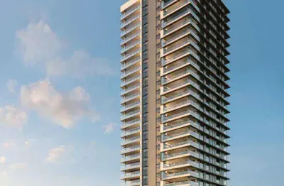 Apartamento de 298,77 m², com 4 suítes e 4 vagas na garagem, no jardim olhos d'água. torre única, 2 unidades por andar e hall privativo