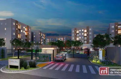 Apartamento com 2 dormitórios à venda, 48 m² por r$ 240.188,50 - reserva real - ribeirão preto/sp