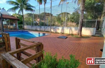 Chácara com 4 dormitórios à venda, 2500 m² por r$ 1.550.000,00 - condominio estância beira rio - ribeirão preto/sp