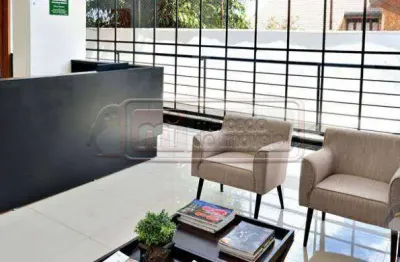 Excelente sala no edicio ibiza office, piso porcelanato, divisória em blindex, 2 banheiros, 2 vagas de garagem, 2 elevadores, ótima localização.