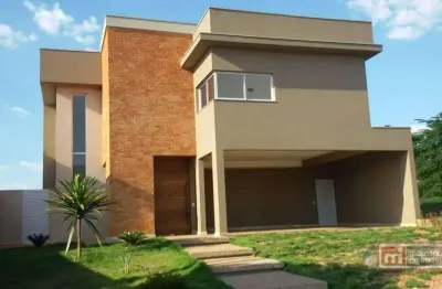 Casa com 3 dormitórios à venda, 330 m² por r$ 2.450.000,00 - condomínio bella città - ribeirão preto/sp