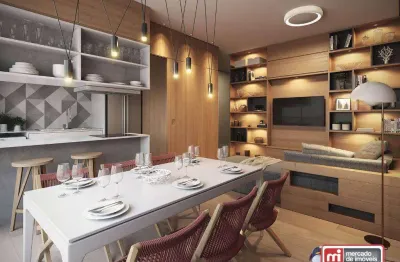 Apartamento 1 dormitório à venda, 47 m² por r$ 475.302 - jardim botânico - ribeirão preto/sp