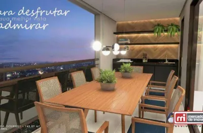 Lançamento: apartamentos com 3 suítes à venda, 143 m² - nova aliança - ribeirão preto/sp