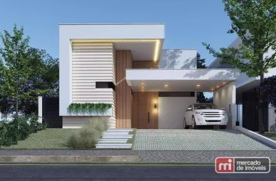 Casa com 3 dormitórios à venda, 210 m² por r$ 1.600.000,00 - quinta dos ventos - ribeirão preto/sp