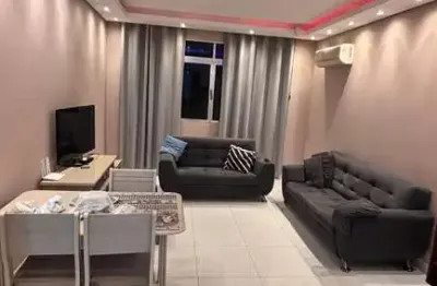 Apartamento amplo, 3 dormitórios, garagem fechada, campo grande em santos