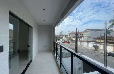 Casa sobreposta alta nova, 3 suítes, 2 vagas, marapé em santos