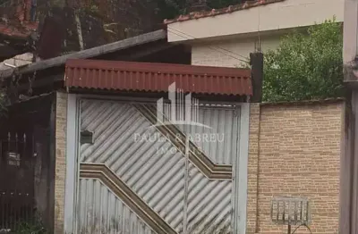 Casa 450m²,  térrea 7 cômodos + 1 com 6 cômodos, 6 vagas no Vila Lisboa, Mauá-SP