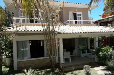 Casa de Temporada (diária), com 5 Suítes, em Condomínio de Frente para o Mar de Geribá.
