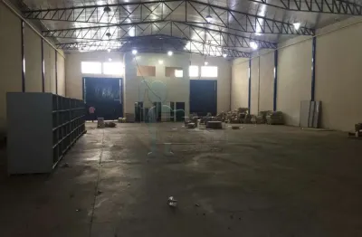 Galpão comercial de 800m² com escritório para locação e venda - Vila Elisa