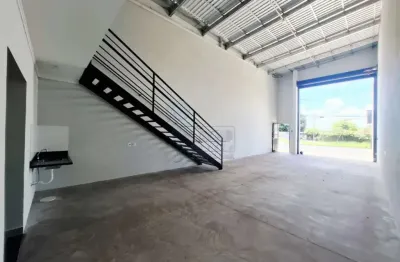 Galpão comercial de 146m² com 01 banheiro para locação e venda - Parque Residencial Cândido Portinari