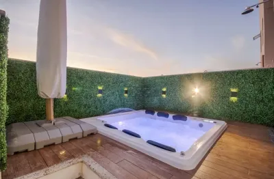 Cobertura Duplex mobiliada de 86m² com 02 suítes à venda  - Alto da Boa Vista