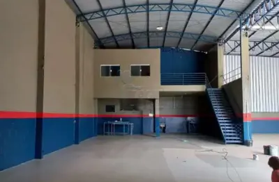 Galpão de 533m² com mezanino para locação e venda - Vila Carvalho