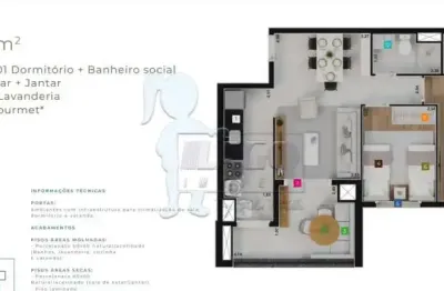 Apartamento com 2 quartos à venda no Jardim Olhos d\'Água, Ribeirão Preto 