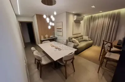 Apartamento mobiliado de 133m² com 03 suítes para locação - Nova Aliança