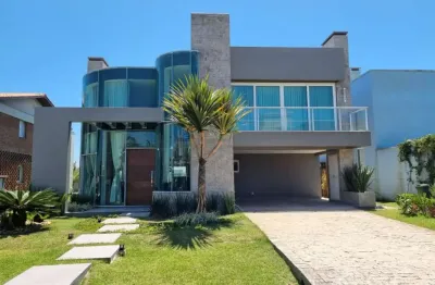 Casa em condomínio fechado com 4 quartos à venda na avenida homero ribeiro, 1, remanso, xangri-lá, 408 m2 por r$ 3.179.000