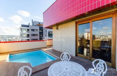 Cobertura com 3 quartos à venda na rua santa cecília, 2096, santana, porto alegre, 311 m2 por r$ 1.100.000