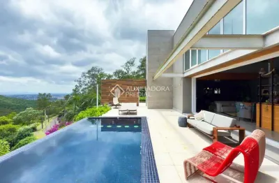 Casa em condomínio fechado com 4 quartos à venda na avenida liberdade, 3550, santa isabel, viamão, 540 m2 por r$ 6.500.000