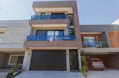 Casa em condomínio fechado com 4 quartos à venda na avenida willy eugênio fleck, 1495, sarandi, porto alegre, 332 m2 por r$ 3.500.000