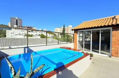 Cobertura com 2 quartos à venda na rua artur rocha, 241, auxiliadora, porto alegre, 234 m2 por r$ 1.250.000