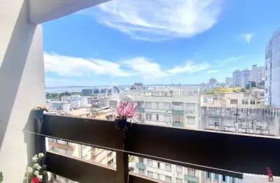 Apartamento com 1 quarto à venda na rua coronel fernando machado, 984, centro histórico, porto alegre, 49 m2 por r$ 320.000