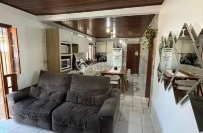 Casa em condomínio fechado com 3 quartos à venda na rua são pedro, 440, vila vista alegre, cachoeirinha, 90 m2 por r$ 435.000