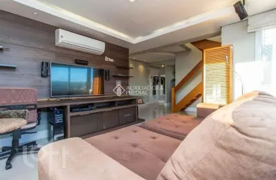 Cobertura com 1 quarto para alugar na rua cervantes, 97, jardim botânico, porto alegre, 137 m2 por r$ 6.900