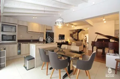 Casa em condomínio fechado com 3 quartos à venda na rua manoel lopes meirelles, 287, jardim itu sabará, porto alegre, 120 m2 por r$ 825.000