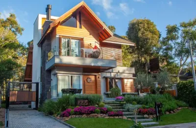Casa com 3 quartos à venda na pessegueiro, 222, carniel, gramado, 222 m2 por r$ 2.800.000