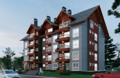 Apartamento com 1 quarto à venda na rua parobé linha nova, 650, avenida central, gramado, 65 m2 por r$ 690.000