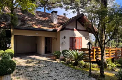 Casa com 4 quartos à venda na rua joão leopoldo lied, 100, planalto, gramado, 220 m2 por r$ 2.890.000