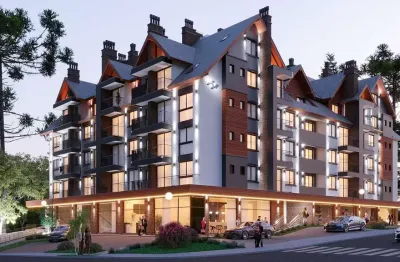 Apartamento com 1 quarto à venda na vereador florino petersen, 611, planalto, gramado, 69 m2 por r$ 1.110.186