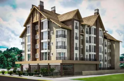 Apartamento com 2 quartos à venda na rua são pedro, 900, centro, gramado, 71 m2 por r$ 1.840.000