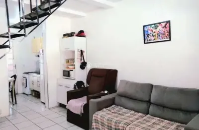 Casa em condomínio fechado com 2 quartos à venda na rua boa esperança, 2095, rio branco, canoas, 45 m2 por r$ 200.000