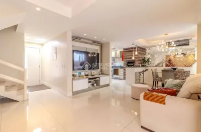 Casa em condomínio fechado com 4 quartos à venda na avenida açucena, 550, estância velha, canoas, 258 m2 por r$ 1.400.000