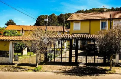Casa em condomínio fechado com 2 quartos à venda na rua alcebíades ribeiro, 220, hípica, porto alegre, 84 m2 por r$ 207.500