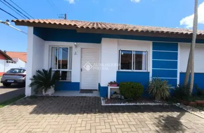 Casa em condomínio fechado com 2 quartos à venda na avenida do nazario, 1200, olaria, canoas, 50 m2 por r$ 266.000