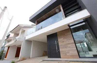 Casa em condomínio fechado com 3 quartos à venda na rua dom joão becker, 1910, fátima, canoas, 207 m2 por r$ 1.270.000