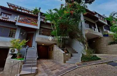 Casa em condomínio fechado com 3 quartos à venda na rua landel de moura, 1505, tristeza, porto alegre, 175 m2 por r$ 1.060.000