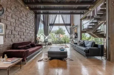 Casa em condomínio fechado com 4 quartos para alugar na rua bertha loforte gonçalves, 80, vila nova, porto alegre, 500 m2 por r$ 18.000