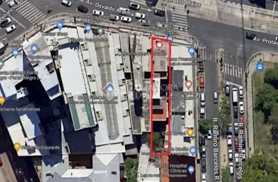 Terreno comercial à venda na avenida osvaldo aranha, 1439, bom fim, porto alegre, 273 m2 por r$ 2.500.000