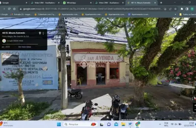 Terreno à venda na rua moura azevedo, 481, são geraldo, porto alegre, 254 m2 por r$ 450.000