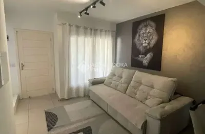 Casa em condomínio fechado com 2 quartos à venda na rua arthur haas, 25, rondônia, novo hamburgo, 72 m2 por r$ 415.000