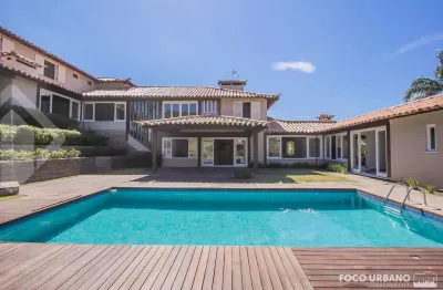 Casa em condomínio fechado com 7 quartos à venda na avenida da cavalhada, 5205, cavalhada, porto alegre, 830 m2 por r$ 5.800.000